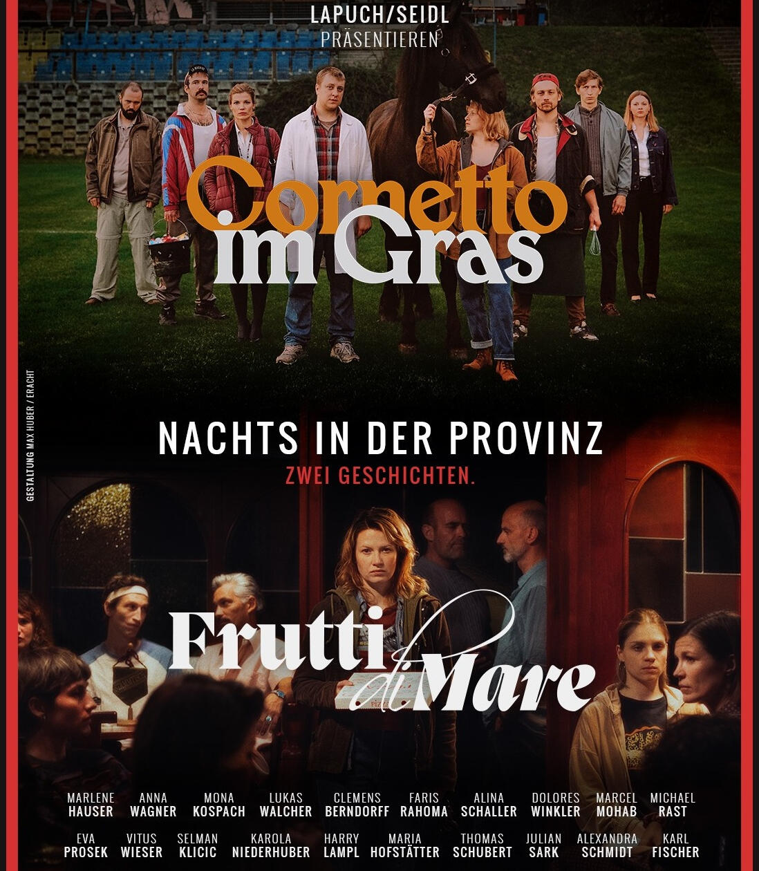 Nachts in der Provinz – Filmplakat Filmplakat zu Nachts in der Provinz – Zwei Geschichten. Eine Nacht.